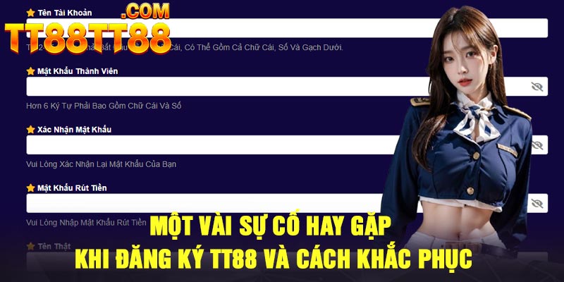 Một vài sự cố hay gặp khi đăng ký TT88 và cách khắc phục